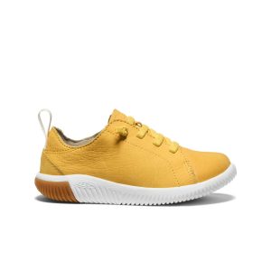 Little Kids' KNX Leather Sneaker | Daffodil/Star White