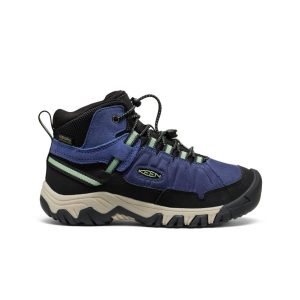 Big Kids' Targhee IV Waterproof Hiking Boot  |  Skipper Blue/Hemlock