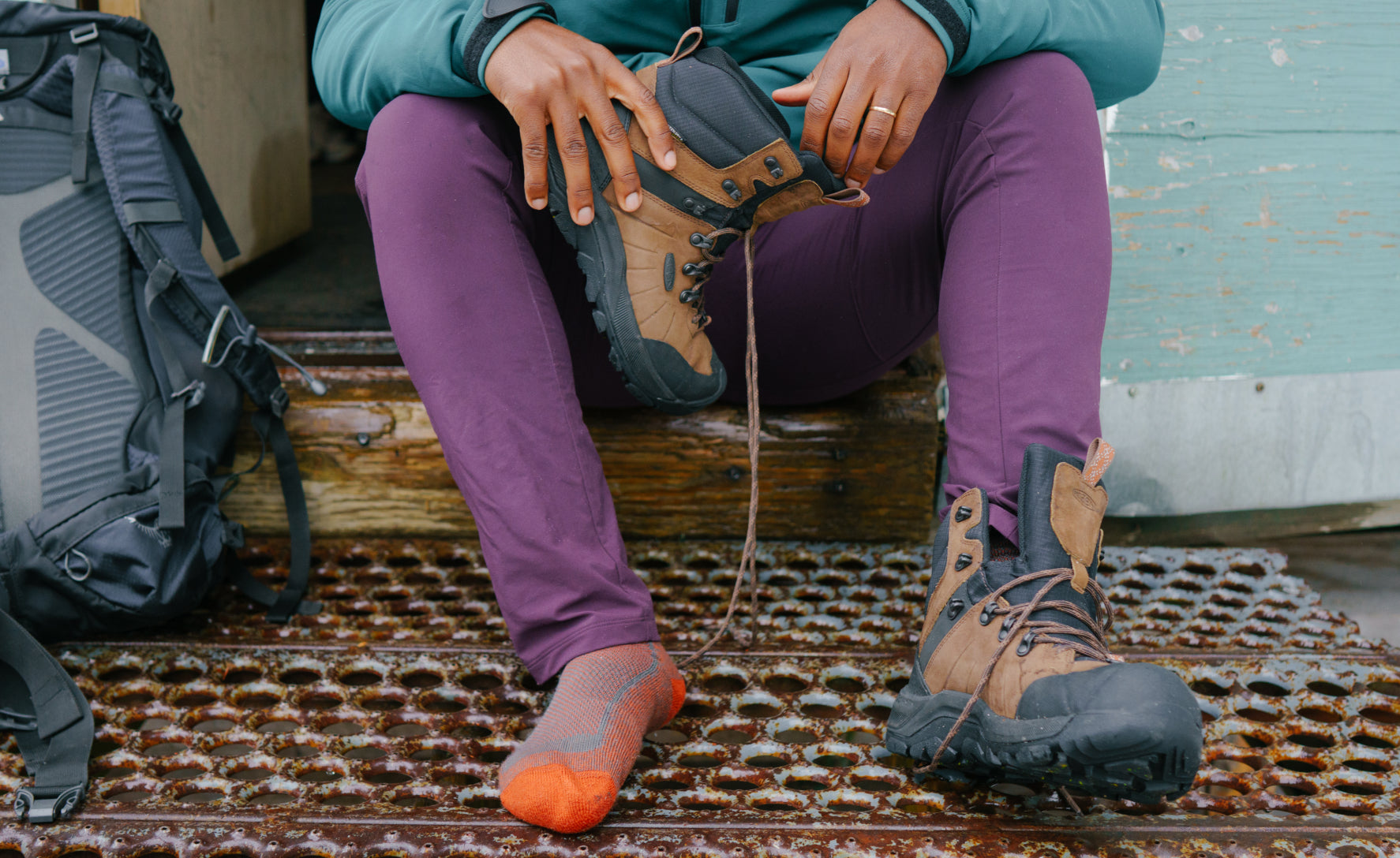 Men's Revel IV Polar Waterproof Boot | Bison/Orange Pepper - Image 7