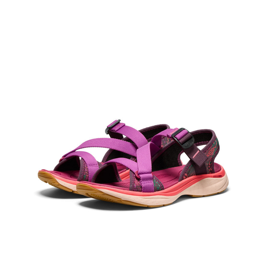 Women's Leiki Open-Toe Sandal | Plum Perfect/Dubarry - Image 2