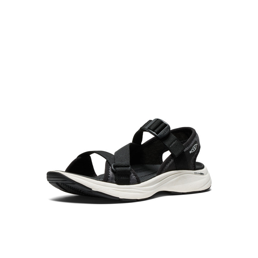 Women's Leiki Open-Toe Sandal | Black/Star White - Image 3